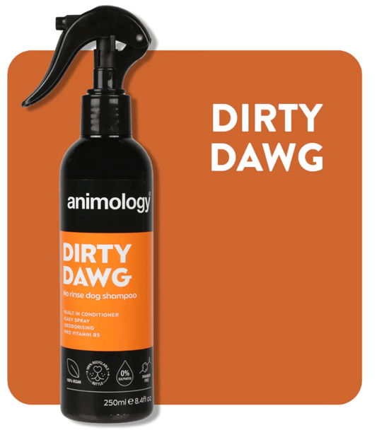 Animology Dirty Dawg No Rinse Dog Shampoo (250ml) - Kibble UK - My Online Pet Store