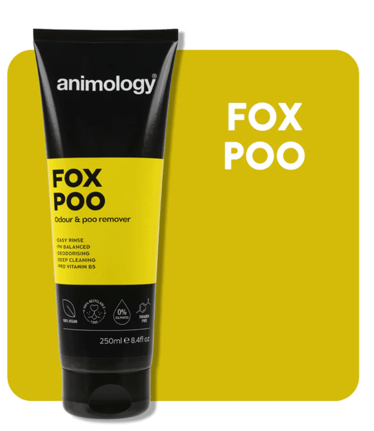 Animology Fox Poo Dog Shampoo (250ml) - Kibble UK - My Online Pet Store