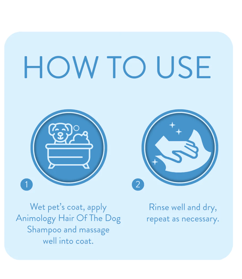 Animology Hair of the Dog Anti-Tangle Dog Shampoo (250ml) - Kibble UK - My Online Pet Store