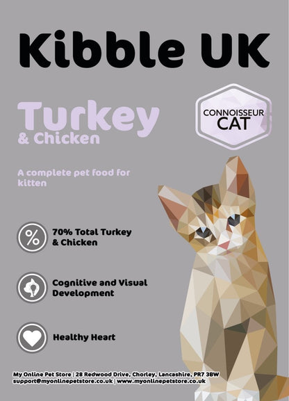 Connoisseur Kitten Food - Turkey & Chicken - Kibble UK - My Online Pet Store