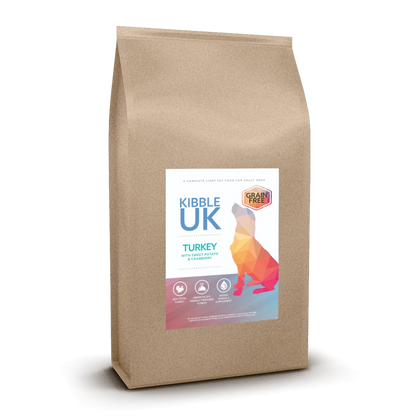 Grain Free Light (Weight Control) Dog Food - Turkey with Sweet Potato & Cranberry - Kibble UK - My Online Pet Store