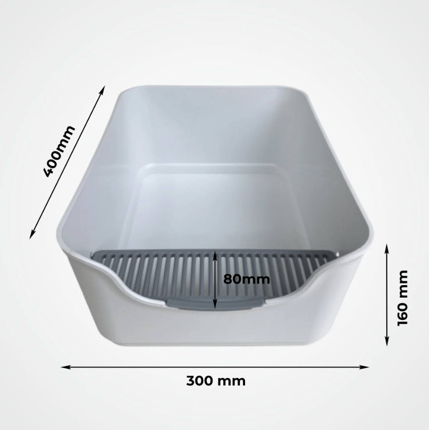 Mogbog Small Luxury Cat Litter Tray - Kibble UK - My Online Pet Store
