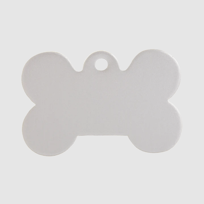 Pet I.D Tag - Aluminium Bone (Various Colours) - Kibble UK - My Online Pet Store