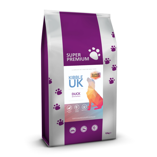 Super Premium Adult Dog Food - Duck with Potato - Kibble UK - My Online Pet Store