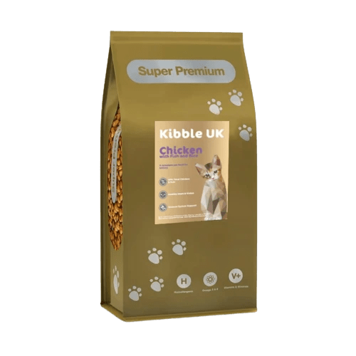 Super Premium Kitten Food Chicken with Fish and Rice