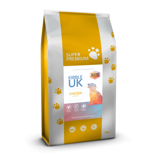 Super Premium Puppy Food - Chicken with Rice - Kibble UK - My Online Pet Store