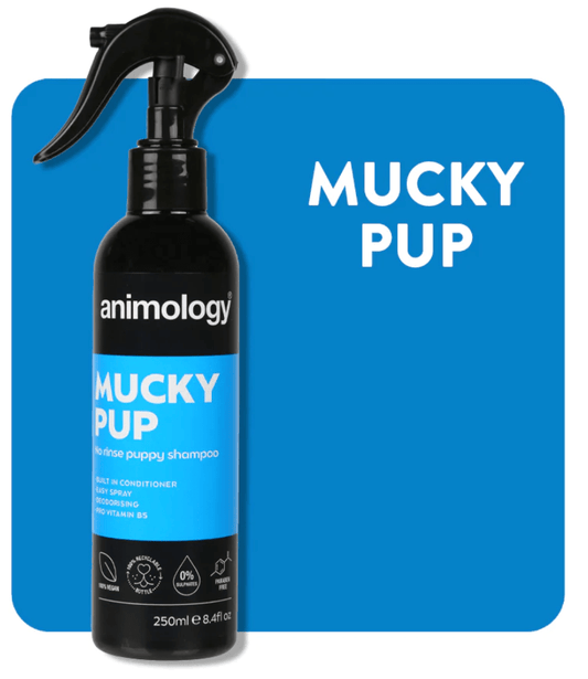 Animology Mucky Pup No Rinse Puppy Shampoo (250ml) - Kibble UK - My Online Pet Store