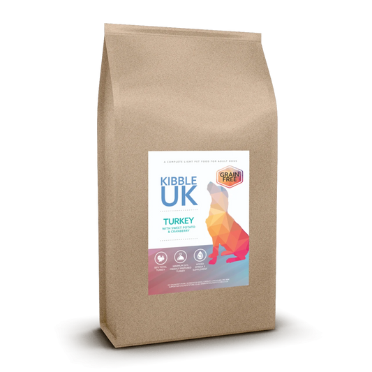 Grain Free Light (Weight Control) Dog Food - Turkey with Sweet Potato & Cranberry - Kibble UK - My Online Pet Store