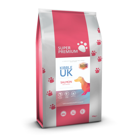 Super Premium Small Breed Dog Food - Salmon with Potato - Kibble UK - My Online Pet Store